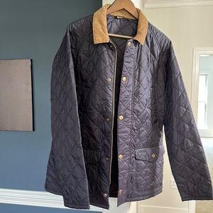 Barbour light weight quilted jacket